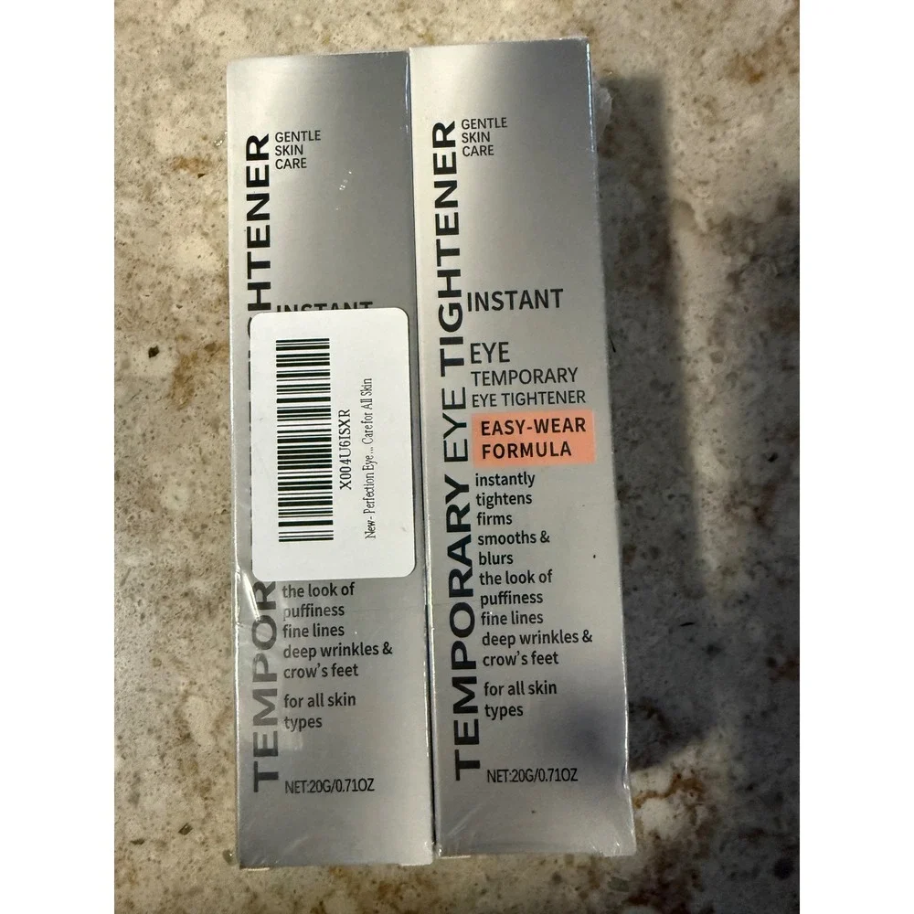 2Pk Perfection Eye Temporary Eye Tightener Easy-Wear Formula 20g Each NEW